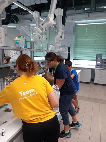 Bei der Arbeit
