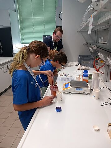 Der Versuch "Silikonabdruck"